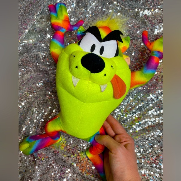 2016 neon colorful taz plush toy - Picture 1 of 8